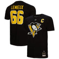 Mitchell & Ness Pittsburgh Penguins Player Tee Black