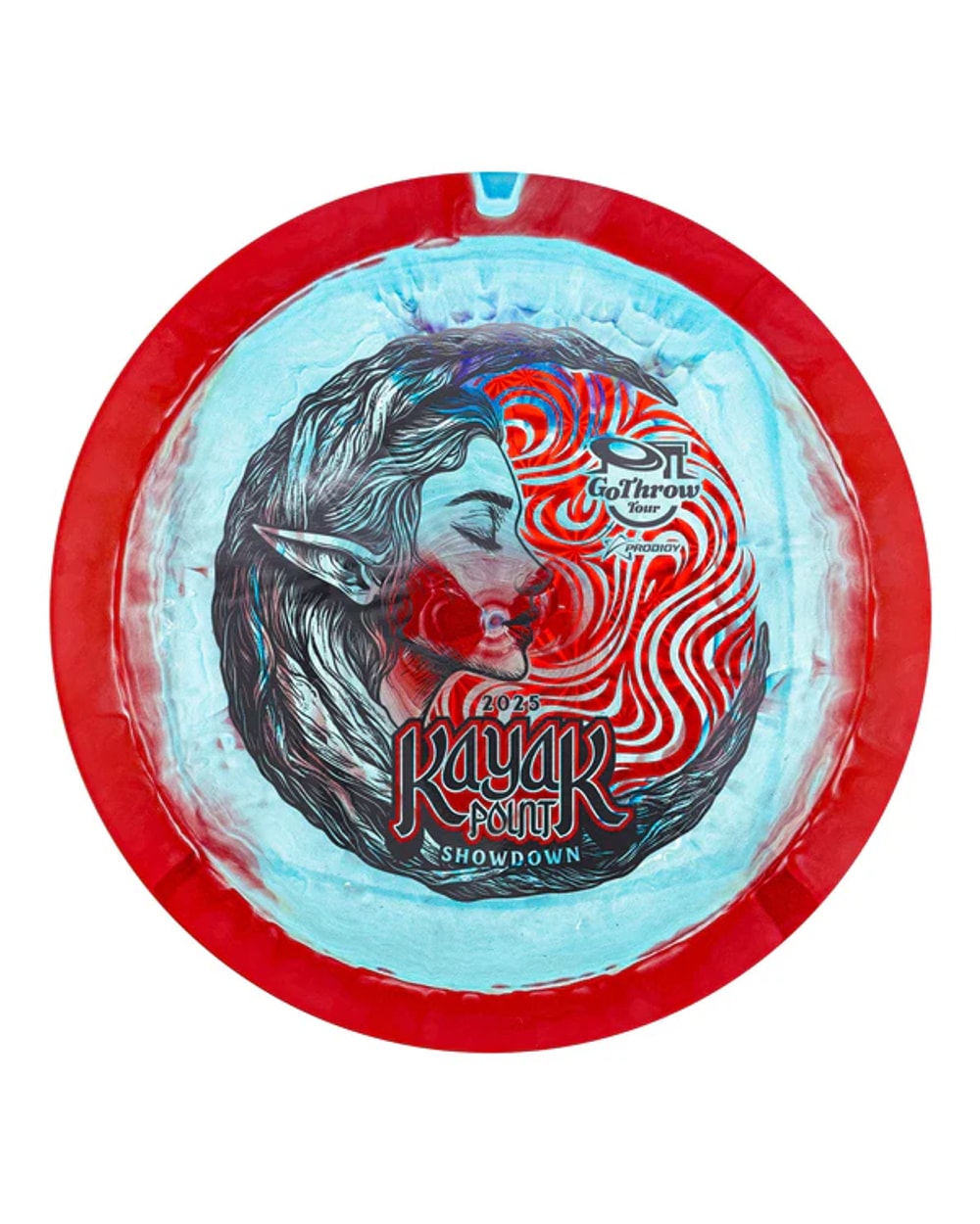 F9 400 Spectrum Plastic - GoThrow Tour Kayak Point Stamp