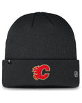 Fanatics Authentic Pro Rink 4 Cuffed Toque- Calgary Flames