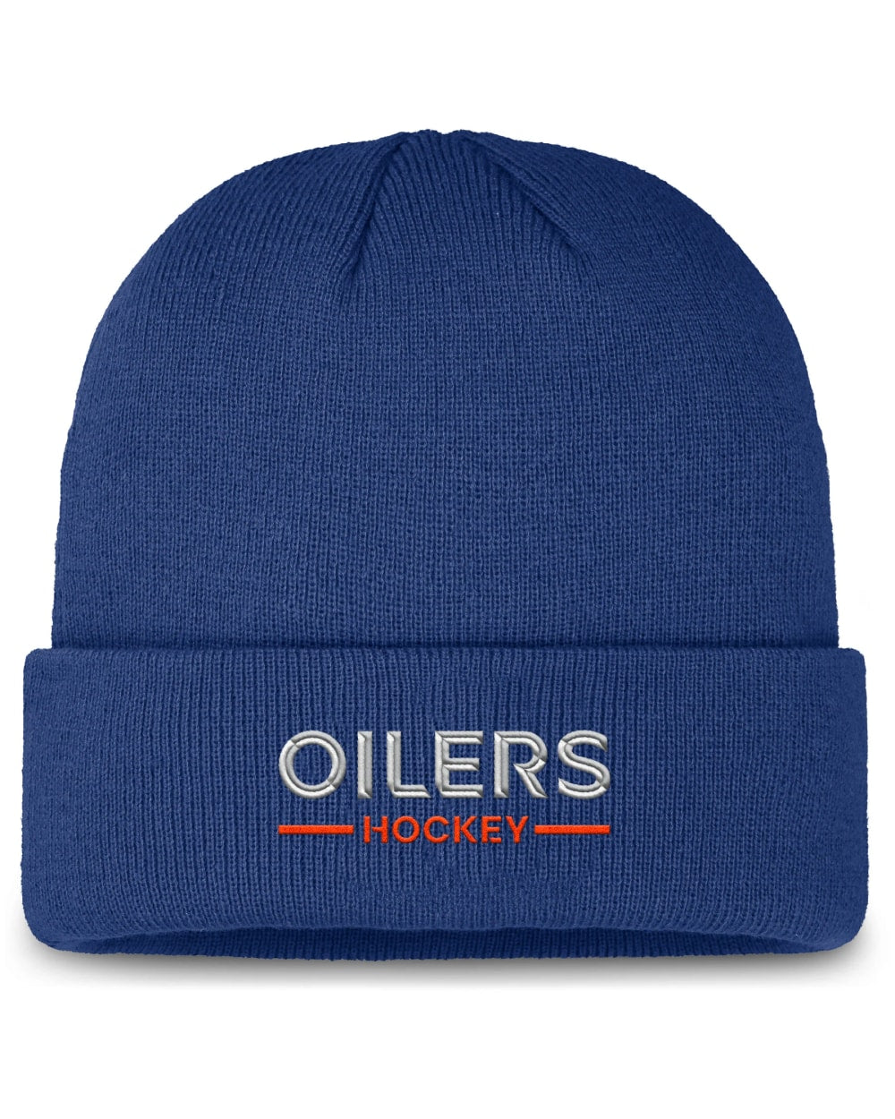 Fanatics Authentic Pro Rink 4 Cuffed Toque- Edmonton Oilers