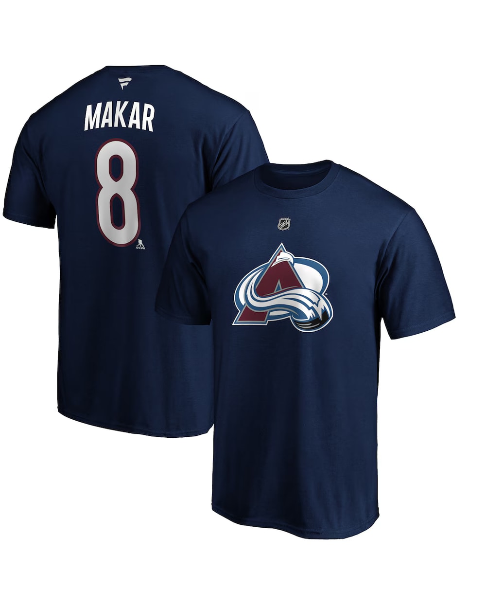 Fanatics Colorado Avalanche Authentic Stack Men's Tee - Cale Makar