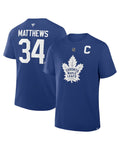 Fanatics Toronto Maple Leafs Authentic Stack T-Shirt - Auston Matthews