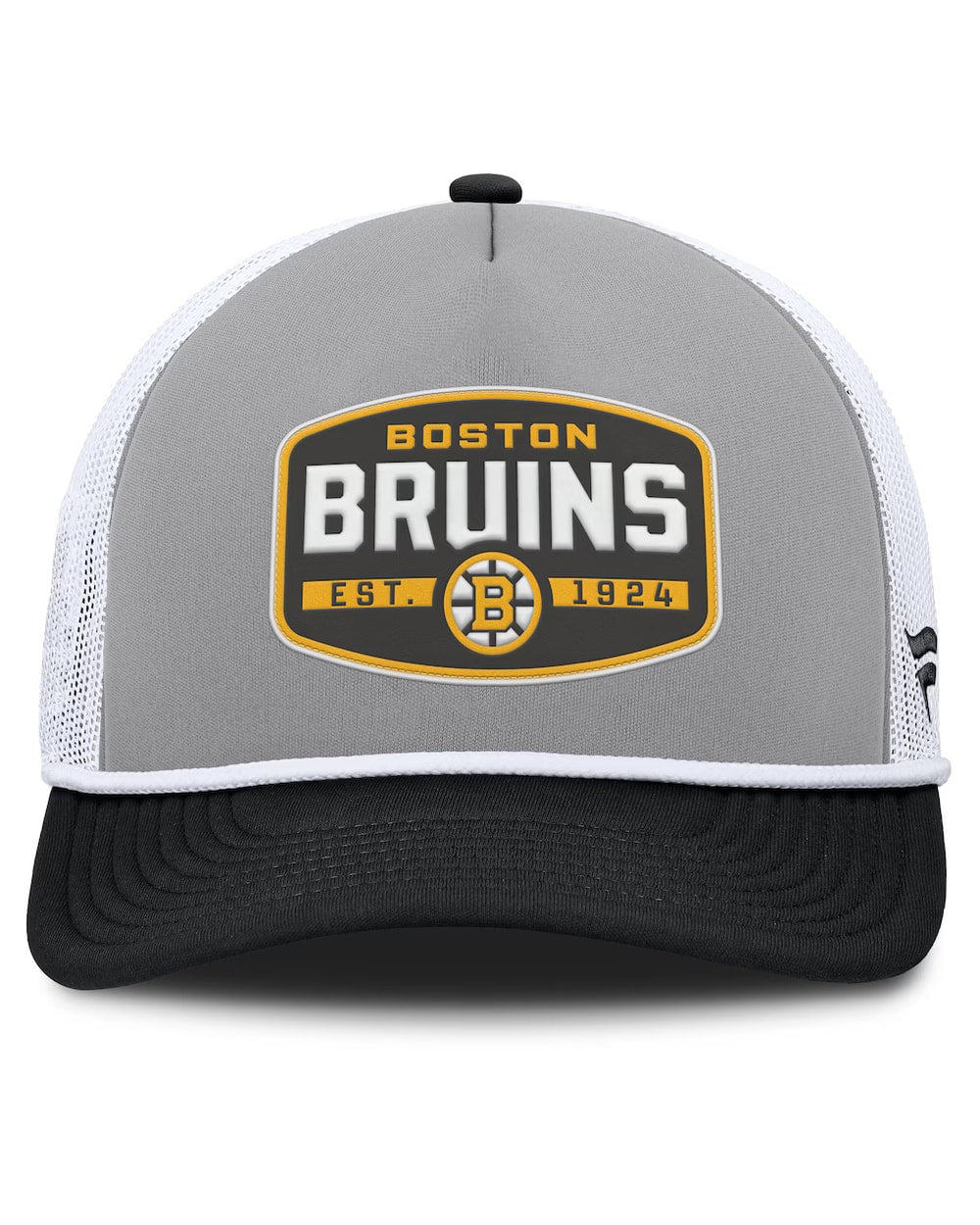 Fanatics Boston Bruins Course Adjustable Foam Front A-Frame Meshaback Hat