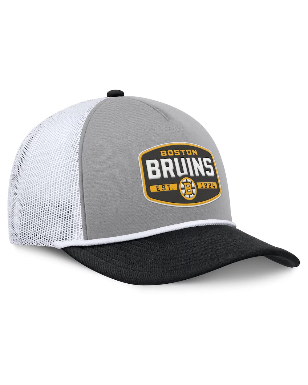 Fanatics Boston Bruins Course Adjustable Foam Front A-Frame Meshaback Hat