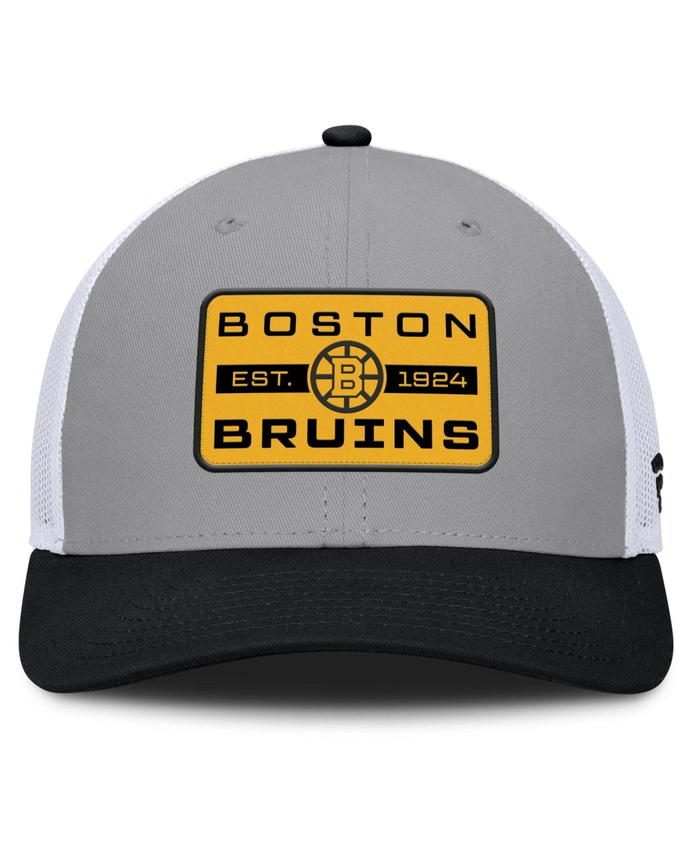 Fanatics Boston Bruins Fundamental Adapt Trucker Adjustable Hat