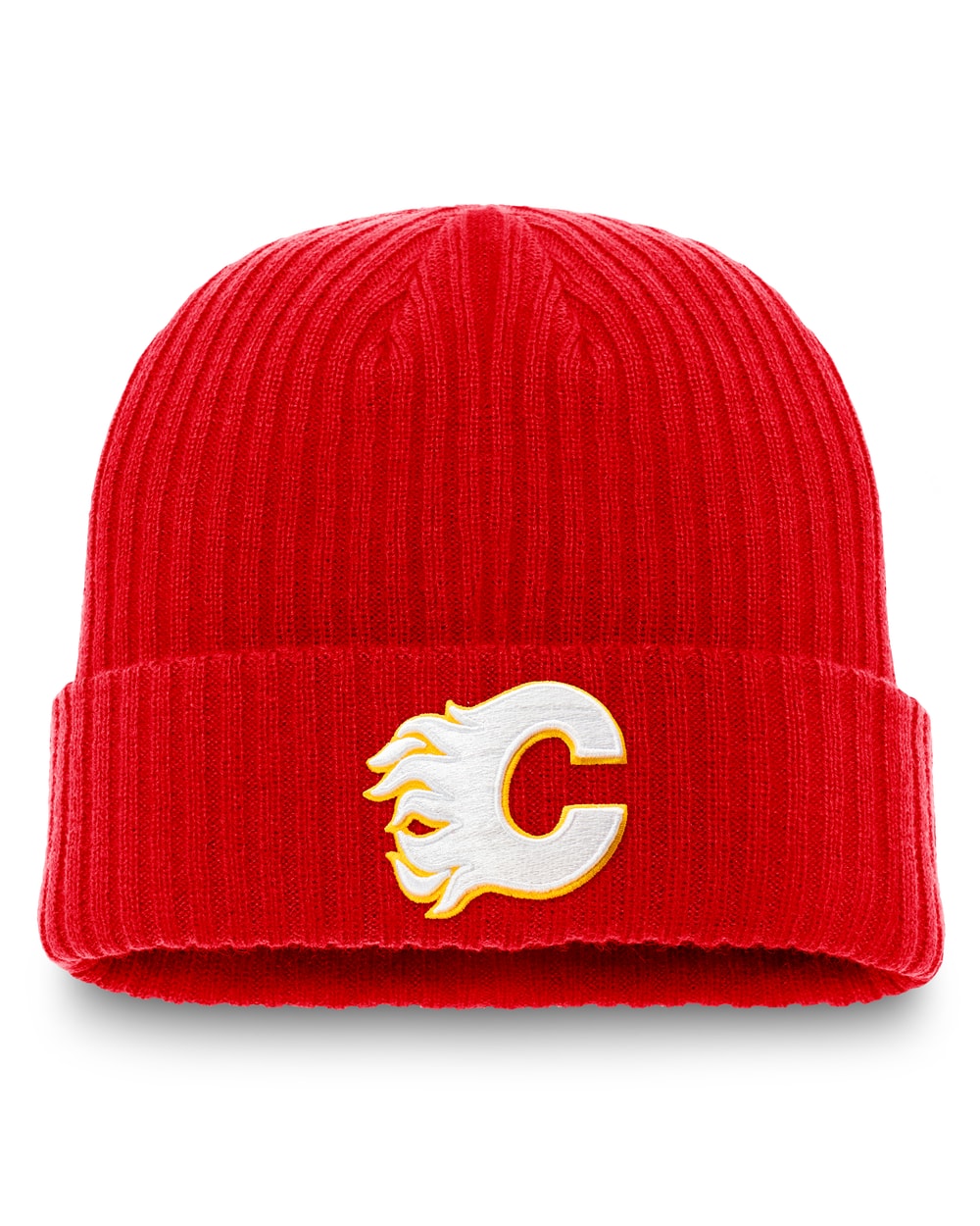 Fanatics Calgary Flames Primary Logo Cuffed Knit Beanie