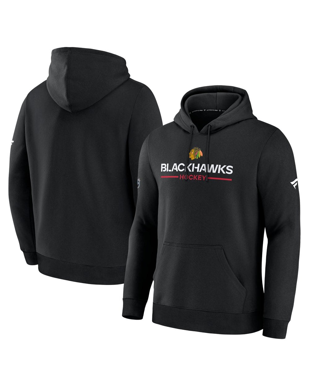 Fanatics Chicago Blackhawks Authentic Pro Primary Hoodie