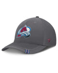 Fanatics Colorado Avalanche Clincher Team Stripes Flex Hat