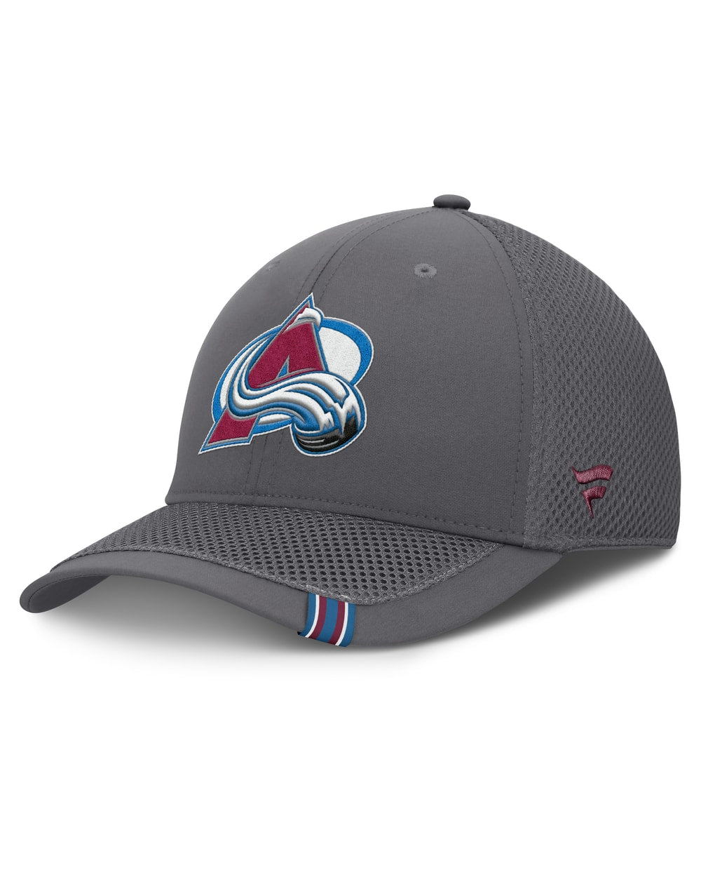 Fanatics Colorado Avalanche Clincher Team Stripes Flex Hat