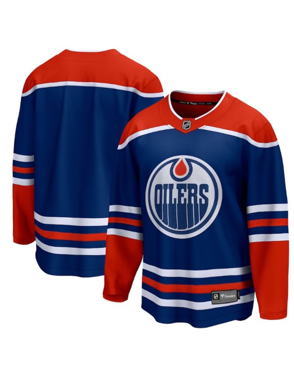Fanatics Edmonton Oilers Breakaway Jerseys