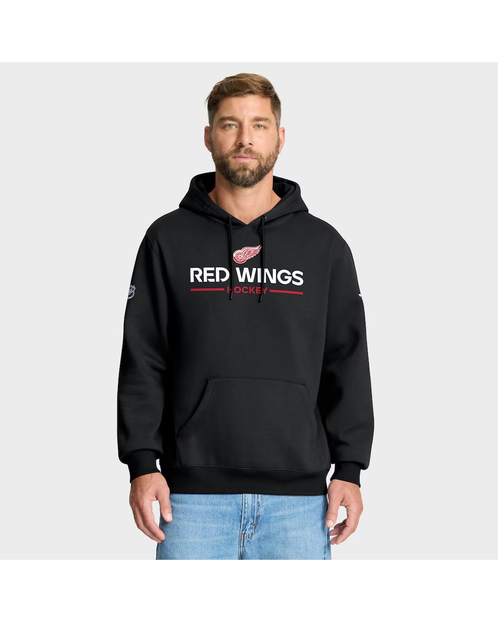 Fanatics Detroit Red Wings Authentic Pro Primary Hoodie