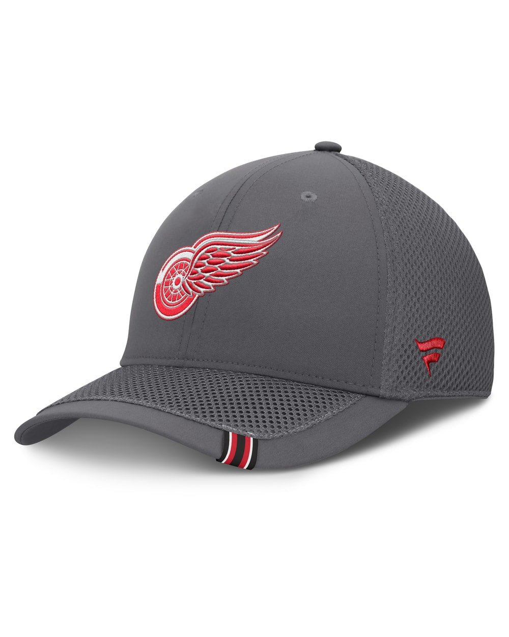 Fanatics Detroit Red Wings Clincher Team Stripes Flex Hat