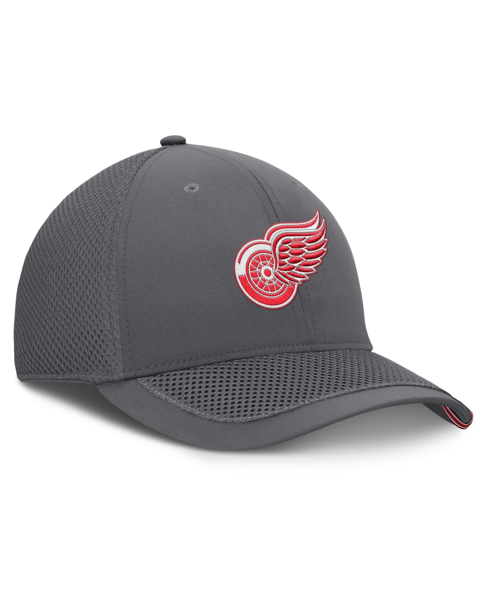 Fanatics Detroit Red Wings Clincher Team Stripes Flex Hat