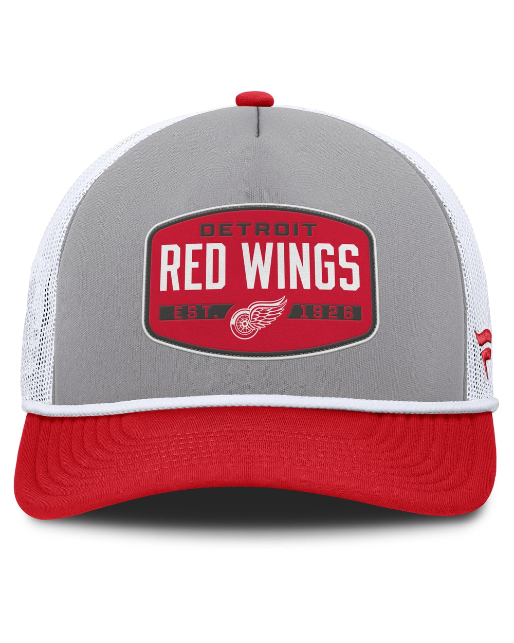 Fanatics Detroit Red Wings Course Adjustable Foam Front A-Frame Meshaback Hat