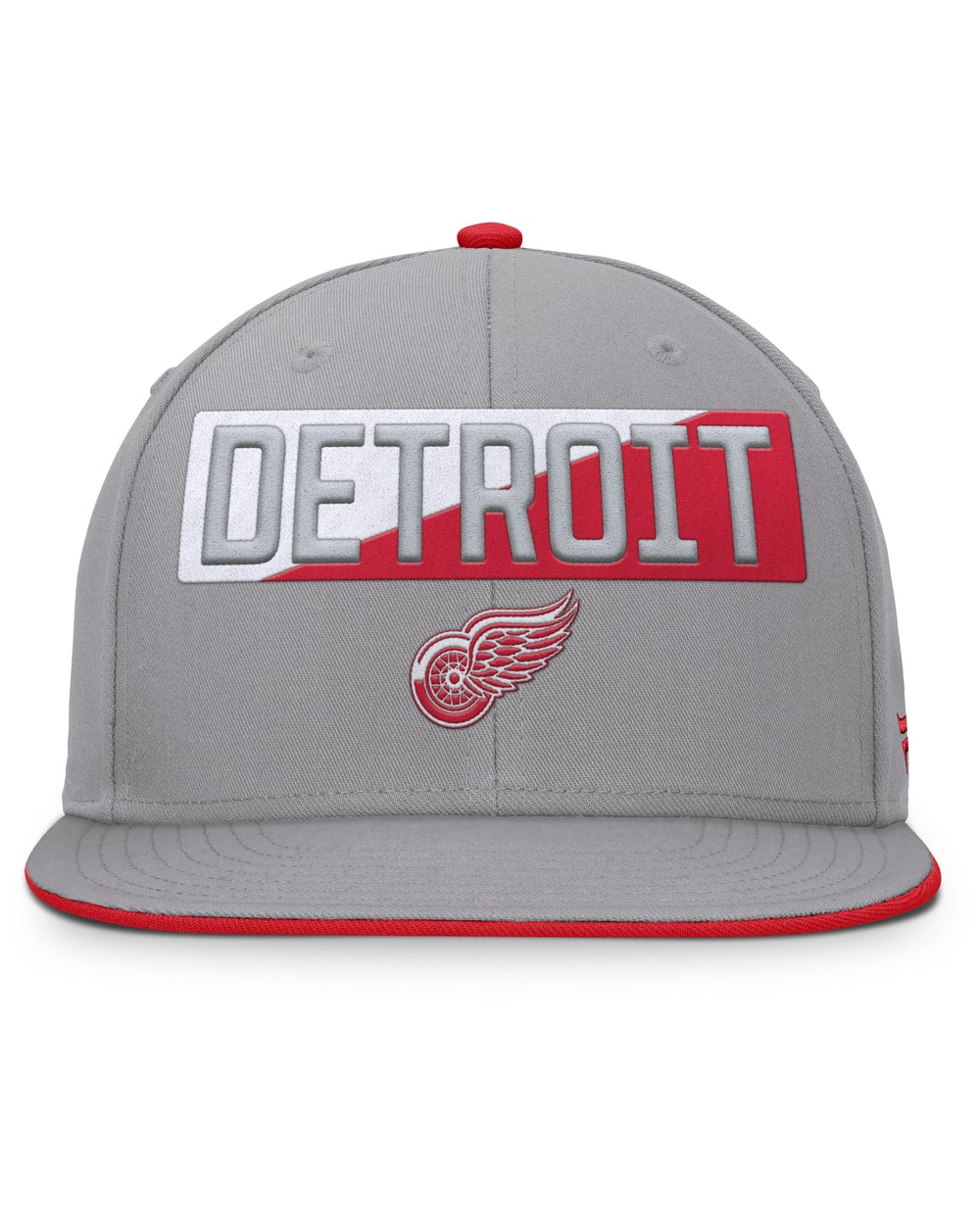 Fanatics Detroit Red Wings Fundamentals Duo Split Logo Snapback Hat, photo 2