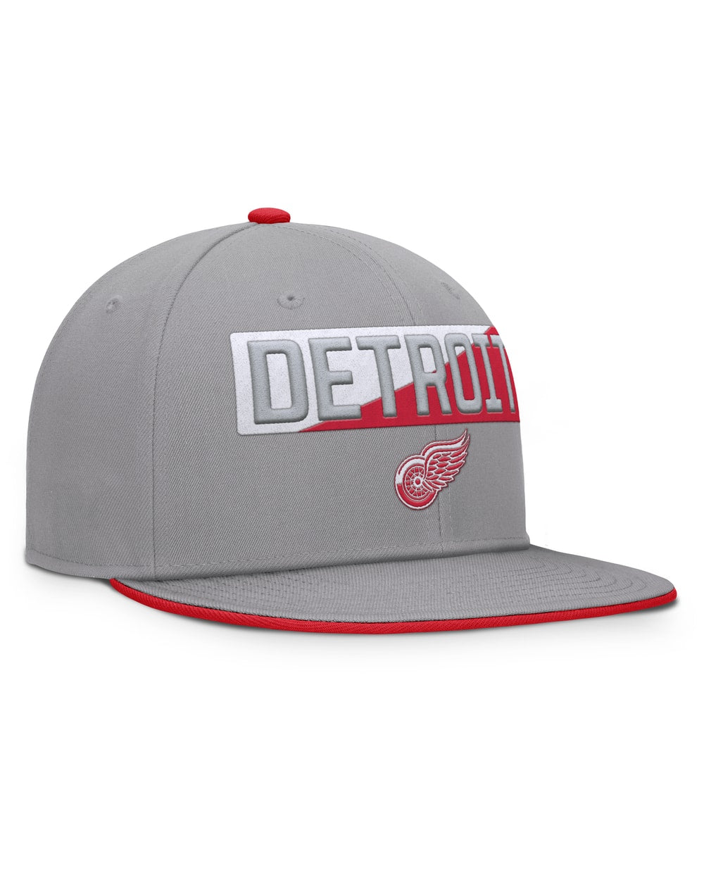 Fanatics Detroit Red Wings Fundamentals Duo Split Logo Snapback Hat, photo 3