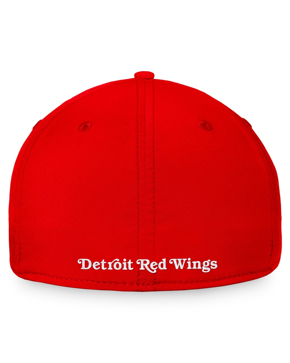 Detroit Red Wings Fanatics Red Core Primary Logo Flex Hat - back