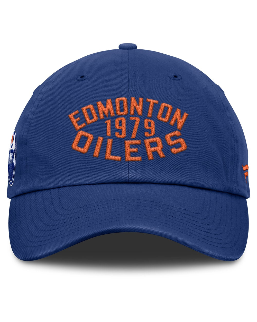Fanatics Edmonton Oilers Fanatics Blue Archer Unstructured Adjustable Hat