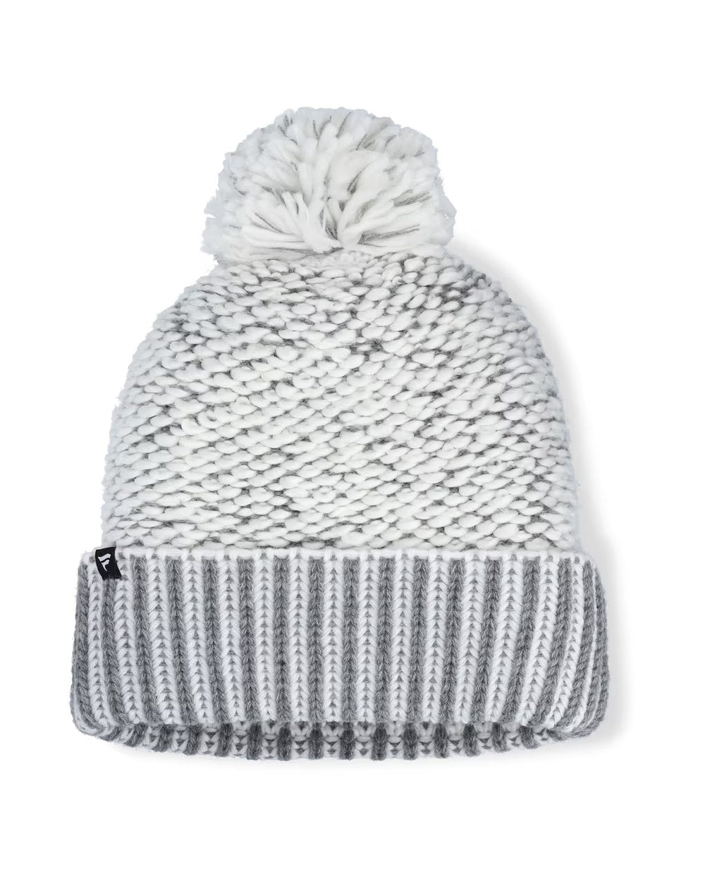 Fanatics Edmonton Oilers Women's Fundamental Mist Cuffed Knit Hat with Pom