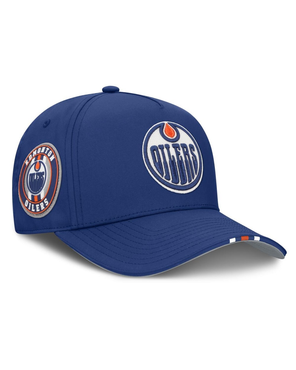Fanatics Edmonton Oilers 2025 NHL Draft Podium A-Frame Adjustable Hat