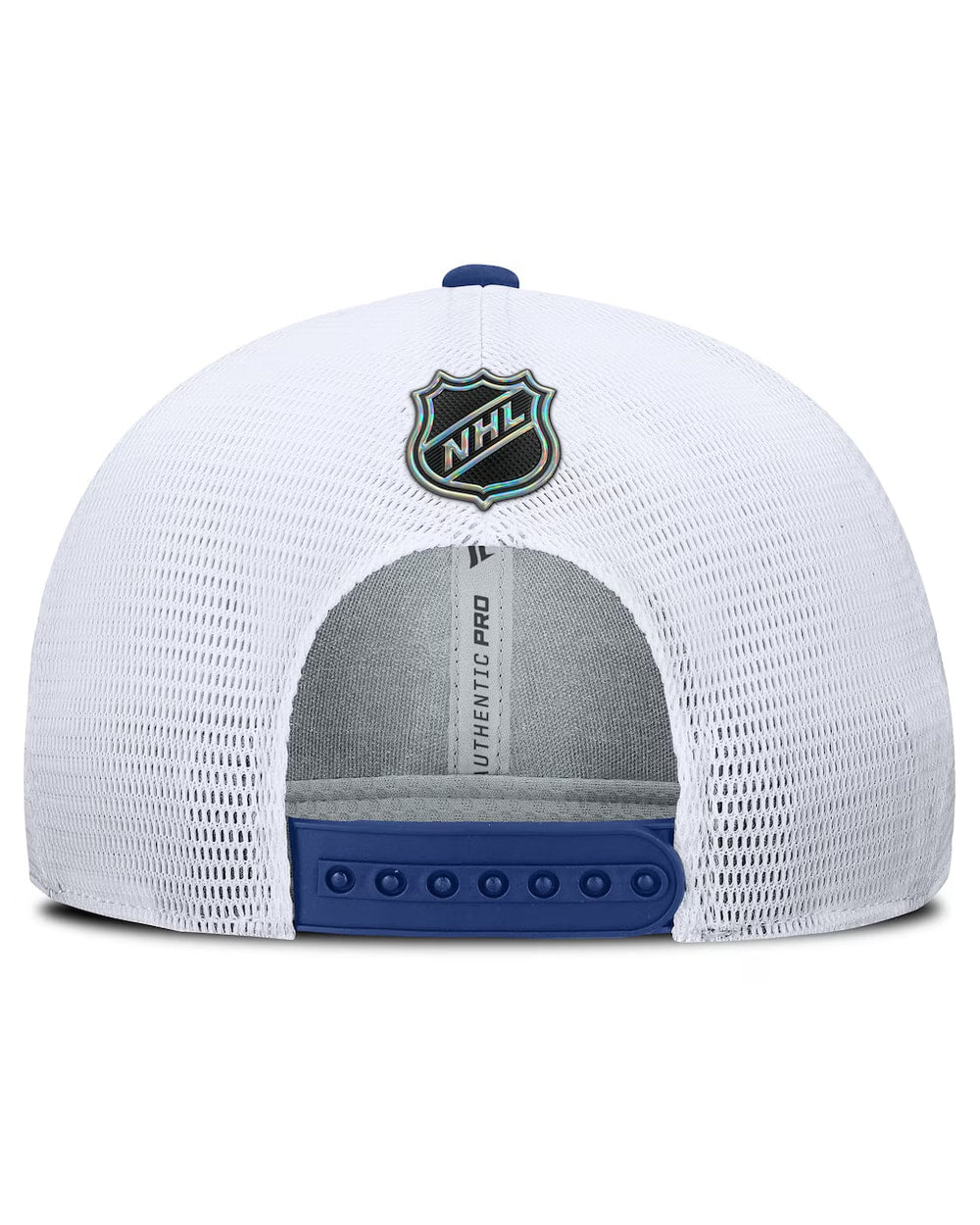 Fanatics Edmonton Oilers Authentic Pro Rink Lockup Adjustable Trucker Hat