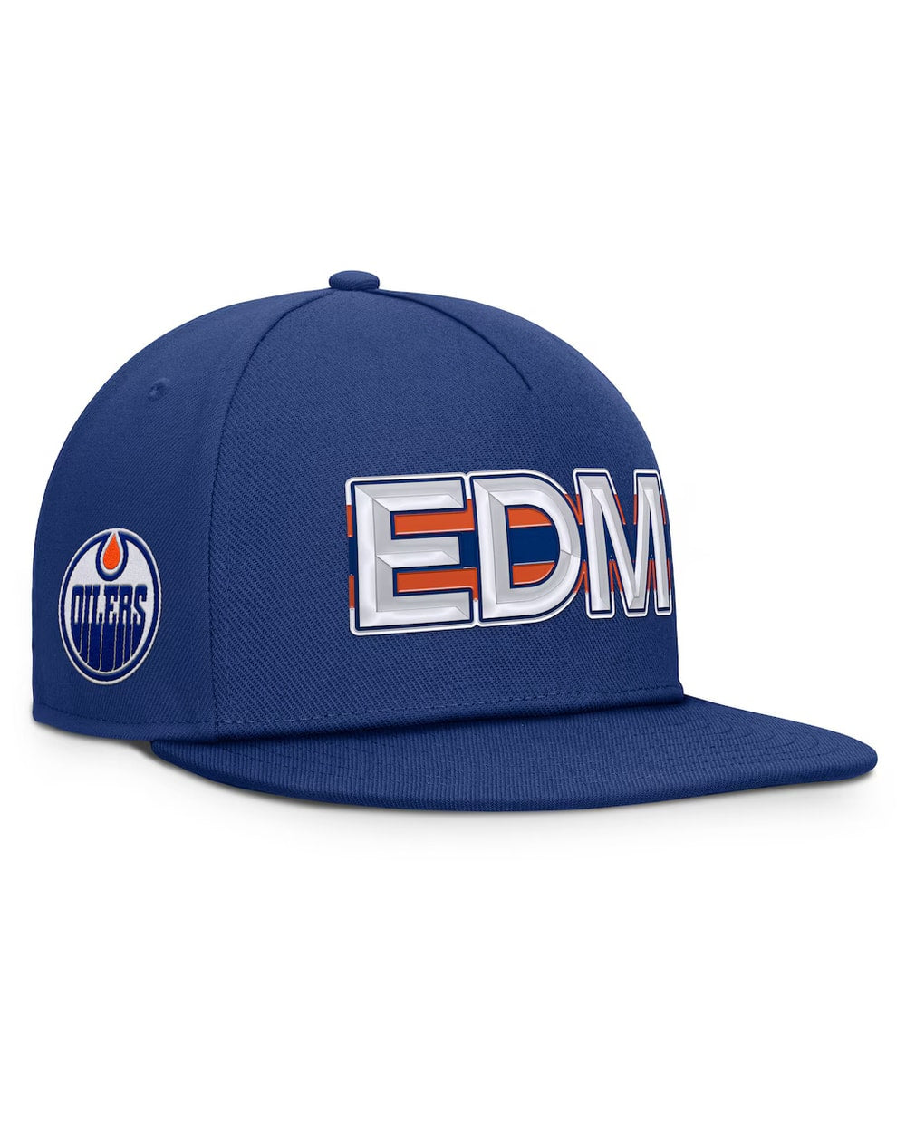 Fanatics Edmonton Oilers Authentic Pro Rink Team Code Snapback Hat