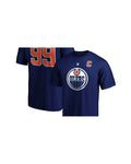 Fanatics Edmonton Oilers Authentic Stack N & N Gretzky
