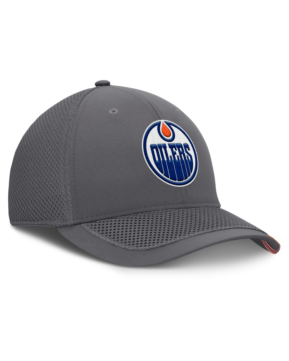 Fanatics Edmonton Oilers Clincher Team Stripes Flex Hat