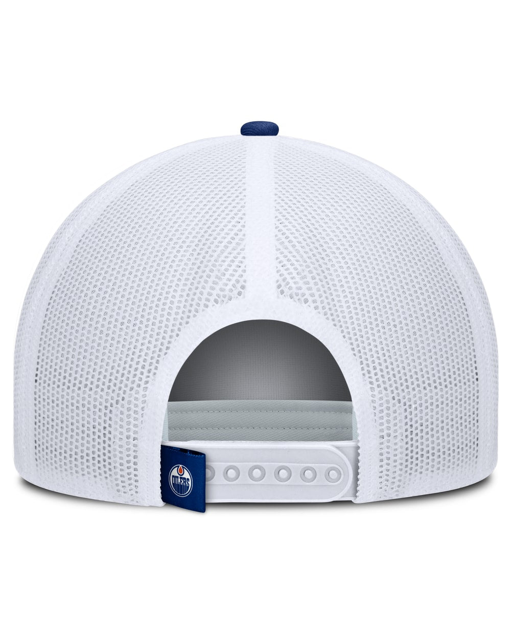 Fanatics Edmonton Oilers Course Adjustable Foam Front A-Frame Meshaback Hat