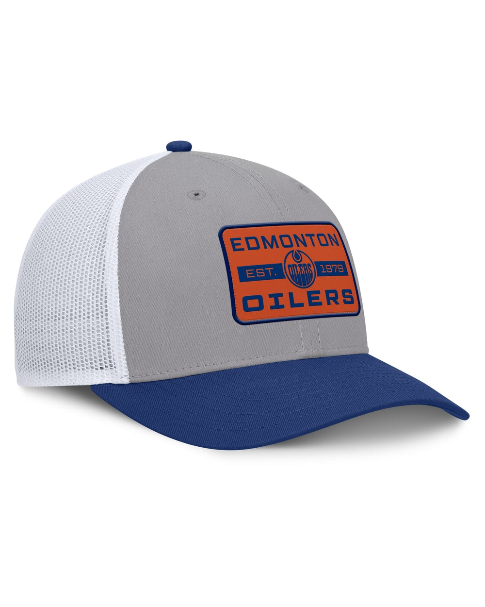 Fanatics Edmonton Oilers Fundamental Adapt Trucker Adjustable Hat