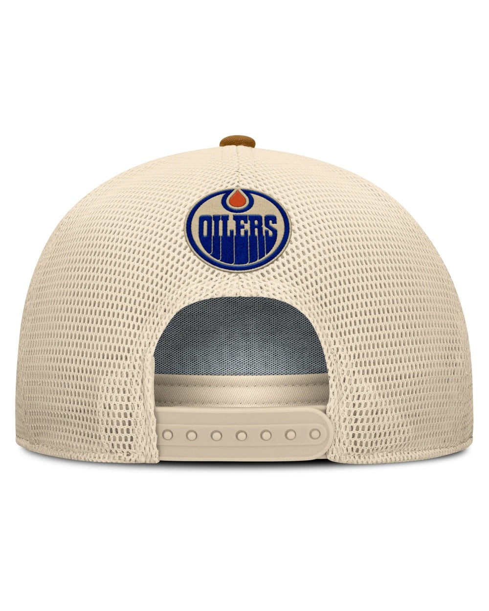 Fanatics Edmonton Oilers Heritage Fetch A-Frame Trucker Adjustable Hat