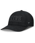 Fanatics Edmonton Oilers Ruck Up Black Flex Hat