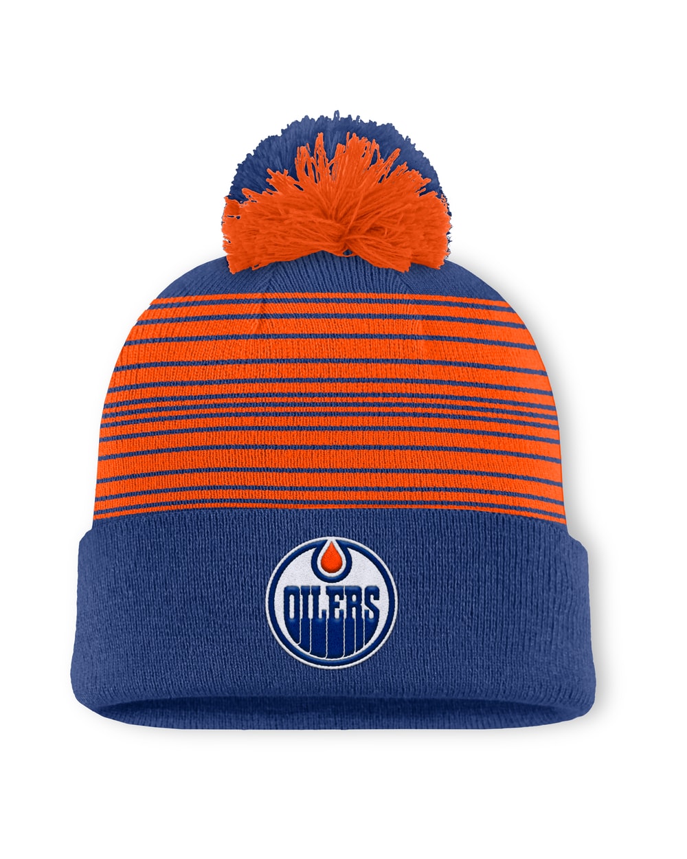Fanatics Edmonton Oilers Spirit Cuffed Beanie