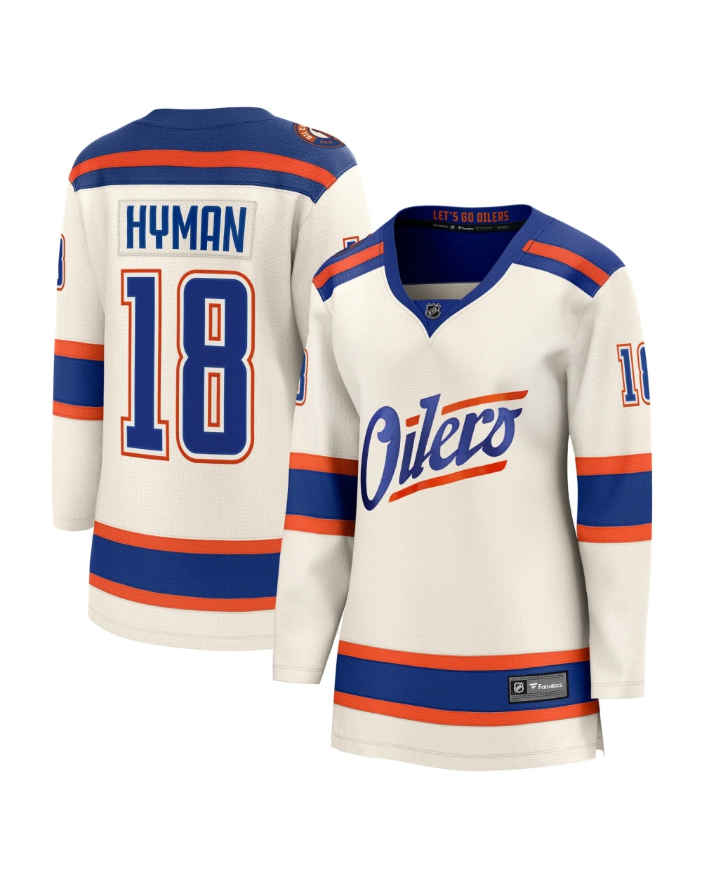 Fanatics Edmonton Oilers Women's Alternate Breakaway Jersey - Hyman