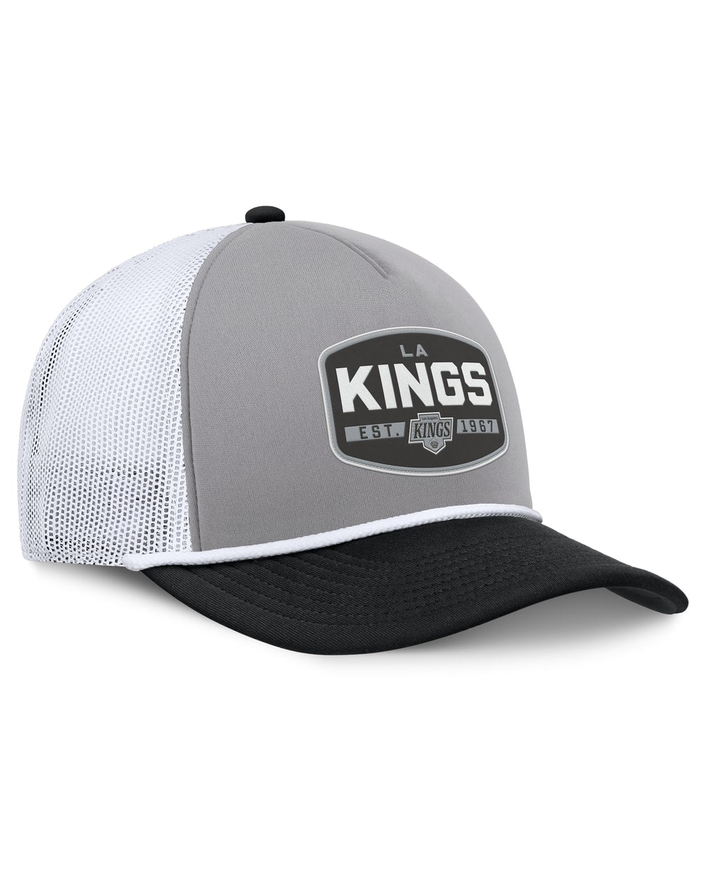 Fanatics Los Angeles Kings Course Adjustable Foam Front A-Frame Meshaback Hat