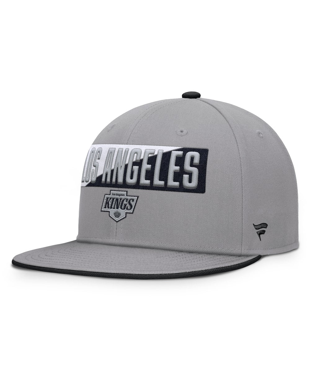 Fanatics Los Angeles Kings Fundamentals Duo Split Logo Snapback Hat