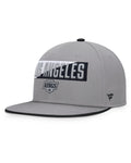 Fanatics Los Angeles Kings Fundamentals Duo Split Logo Snapback Hat