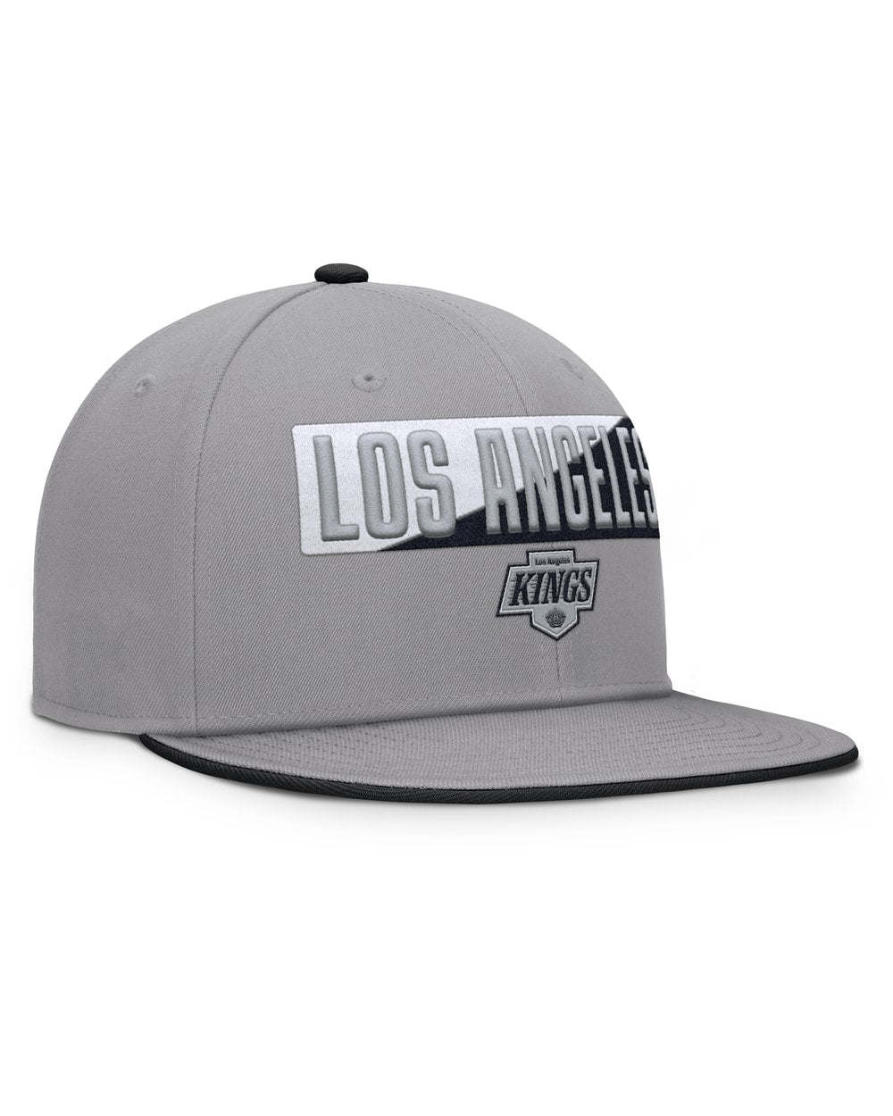Fanatics Los Angeles Kings Fundamentals Duo Split Logo Snapback Hat