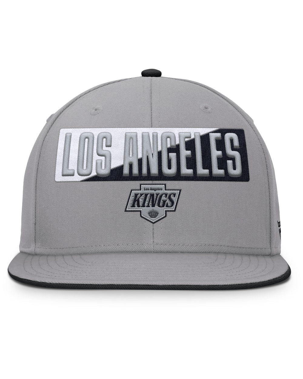 Fanatics Los Angeles Kings Fundamentals Duo Split Logo Snapback Hat