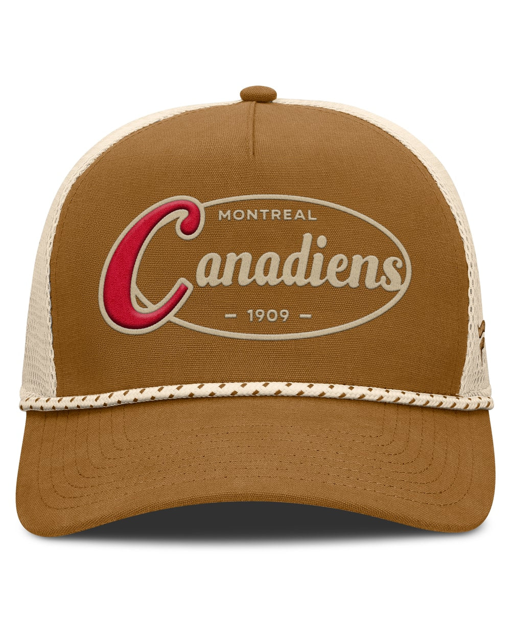 Fanatics Montreal Canadiens Heritage Fetch A-Frame Trucker Adjustable Hat