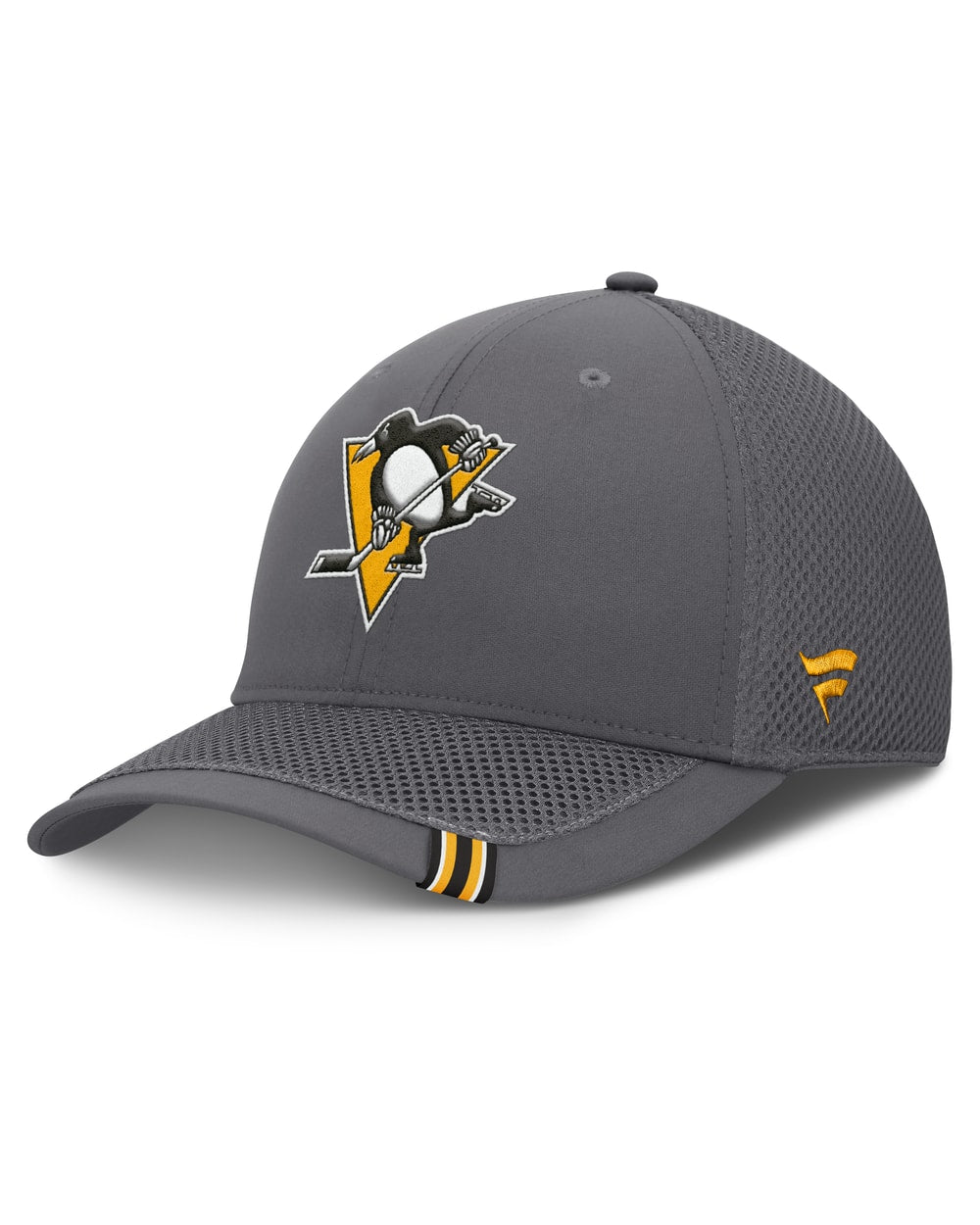 Fanatics Pittsburgh Penguins Clincher Team Stripes Flex Hat