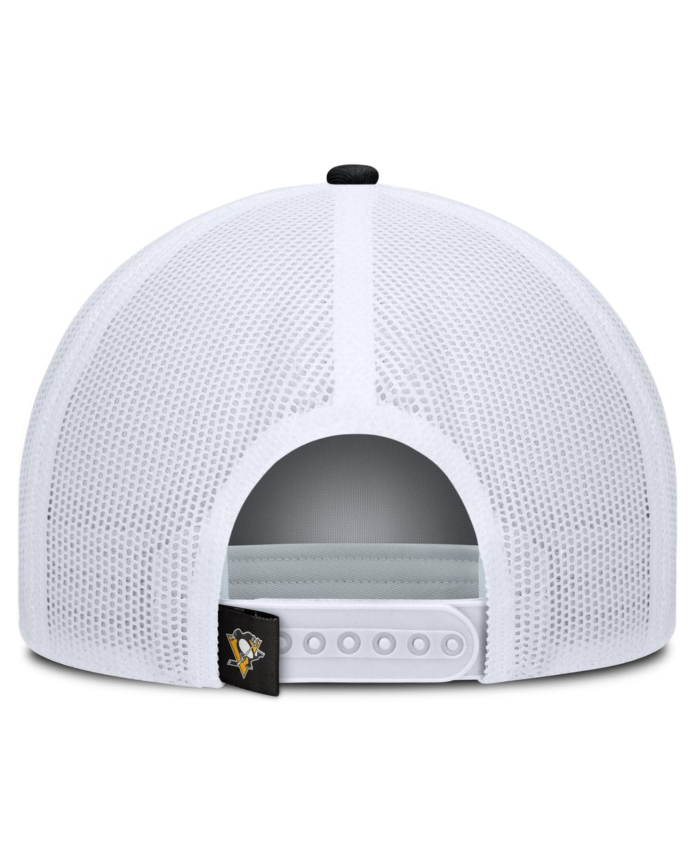 Fanatics Pittsburgh Penguins Course Adjustable Foam Front A-Frame Meshaback Hat