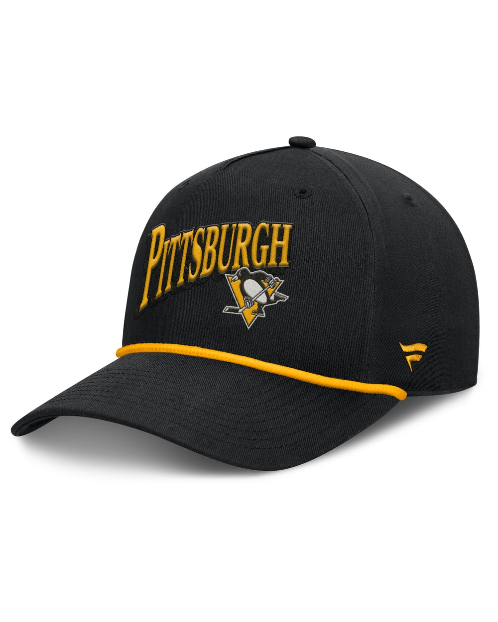 Fanatics Pittsburgh Penguins Decades Collection A-Frame Rope Adjustable Hat