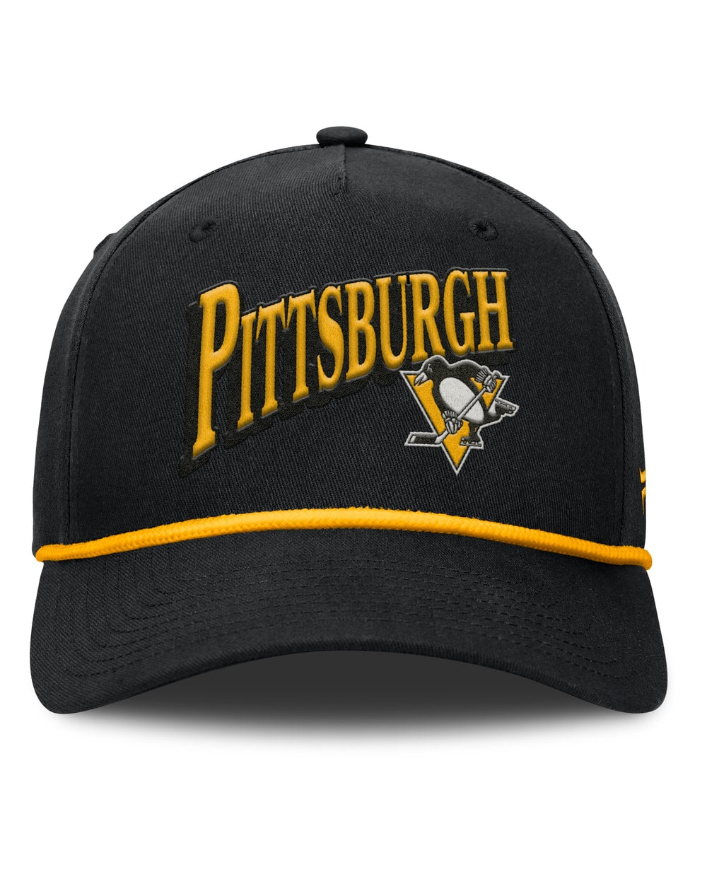 Fanatics Pittsburgh Penguins Decades Collection A-Frame Rope Adjustable Hat