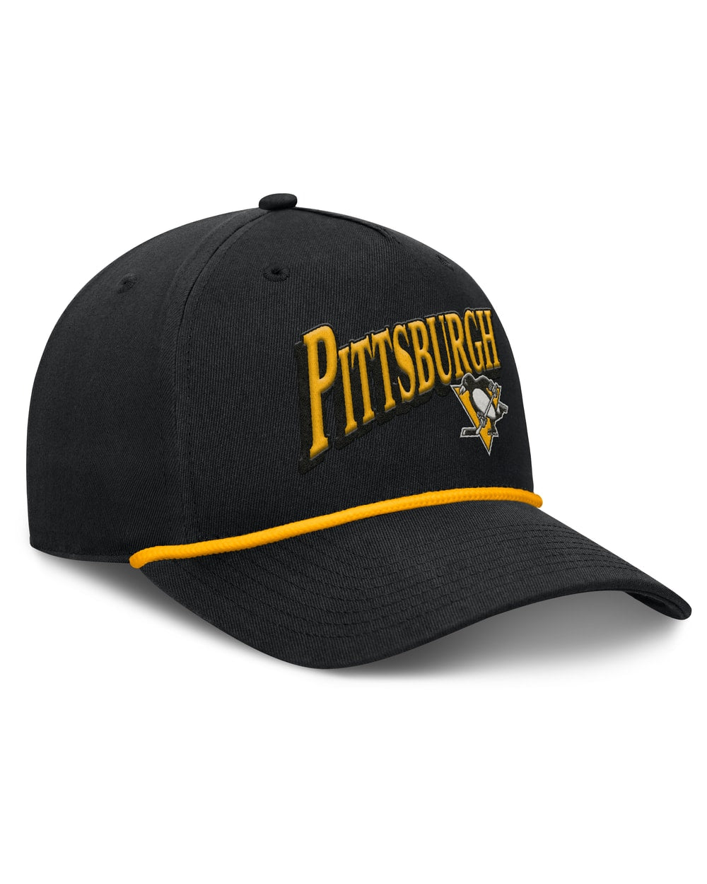 Fanatics Pittsburgh Penguins Decades Collection A-Frame Rope Adjustable Hat