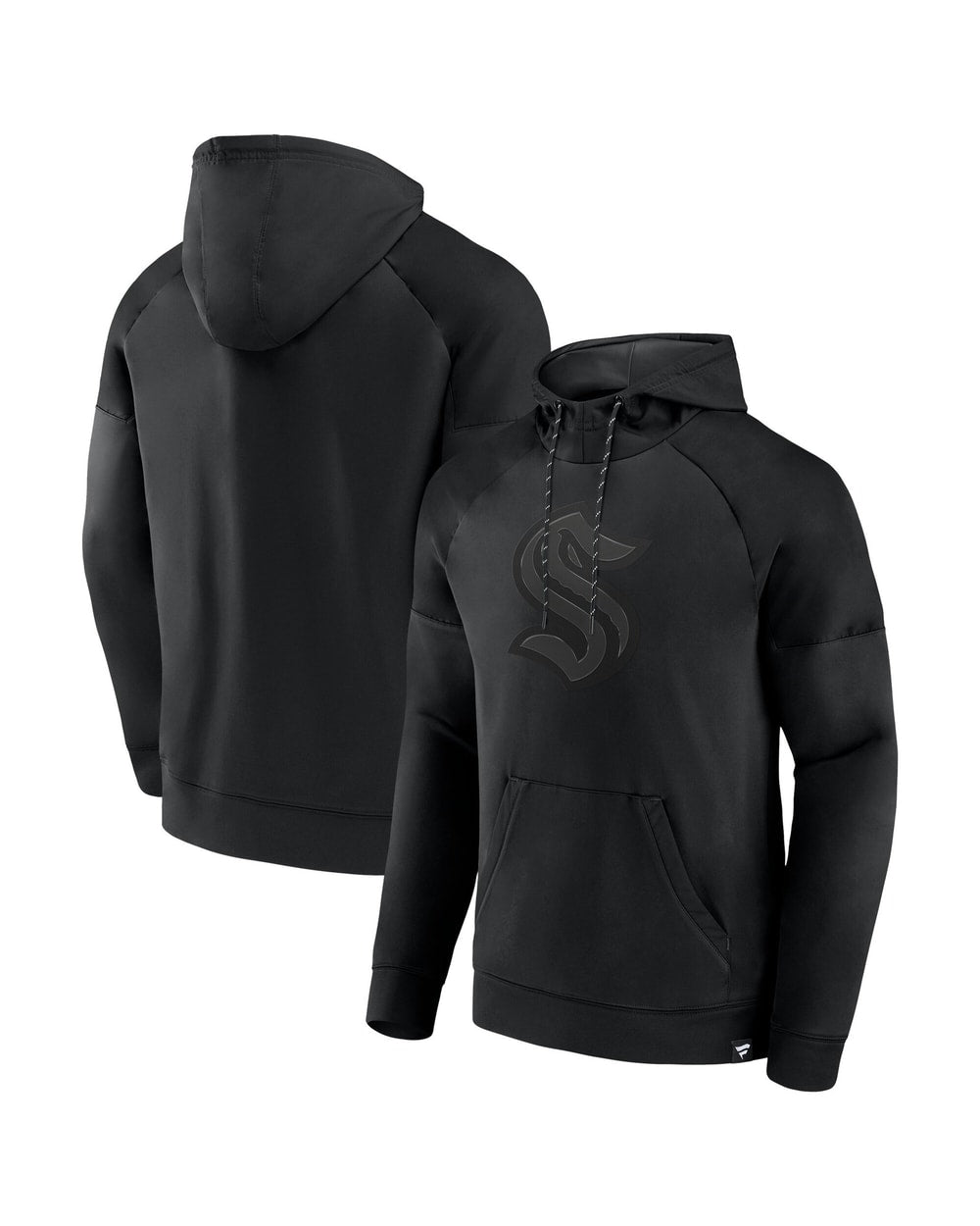 Fanatics Seattle Kraken NHL Black Ice Defendet Hoodie