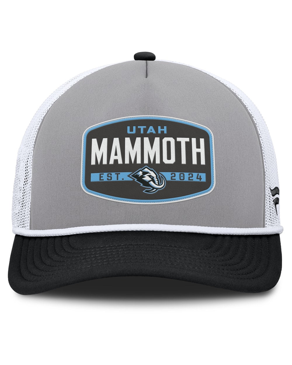 Fanatics Utah Mammoths Course Adjustable Foam Front A-Frame Meshaback Hat
