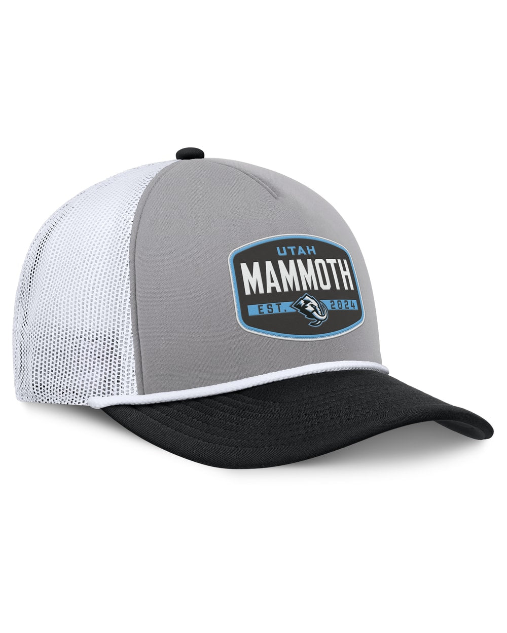 Fanatics Utah Mammoths Course Adjustable Foam Front A-Frame Meshaback Hat