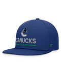 Fanatics Vancouver Canucks Authentic Pro Rink Snapback Hat