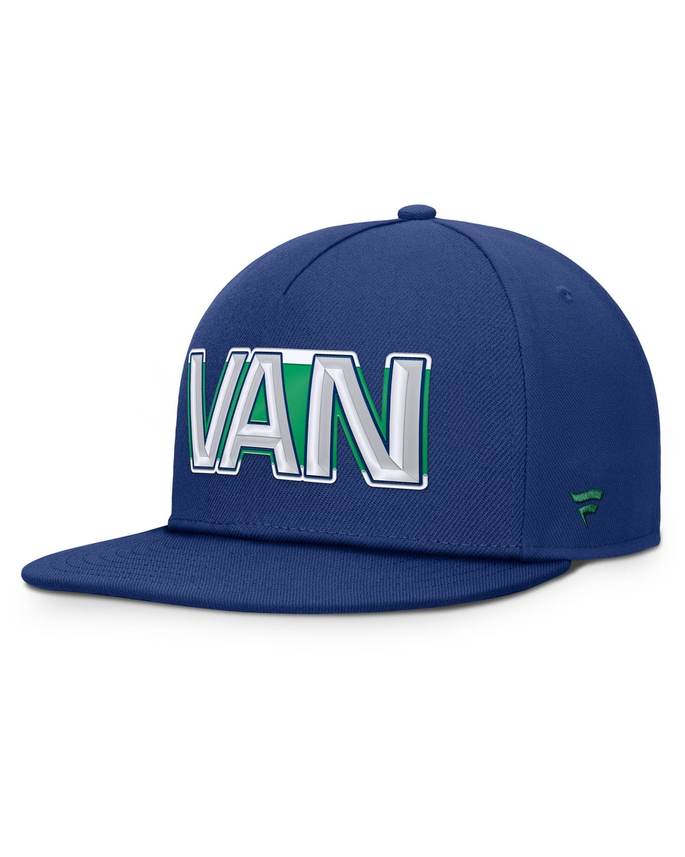 Fanatics Vancouver Canucks Authentic Pro Rink Team Code Snapback Hat